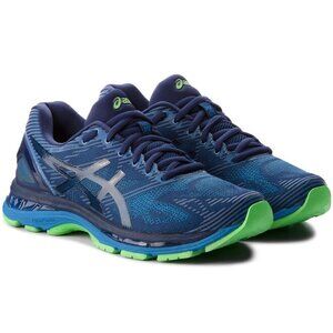 ASICS GEL Nimbus 19 Lite Show T7C3N Men's 7 Womens 8.5 (D) 40 EUR Blue Green